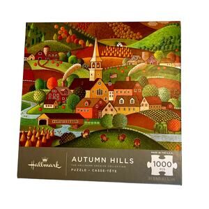 Puzzle Hallmark Autumn Hills 1000 Pcs Made in USA New in Box